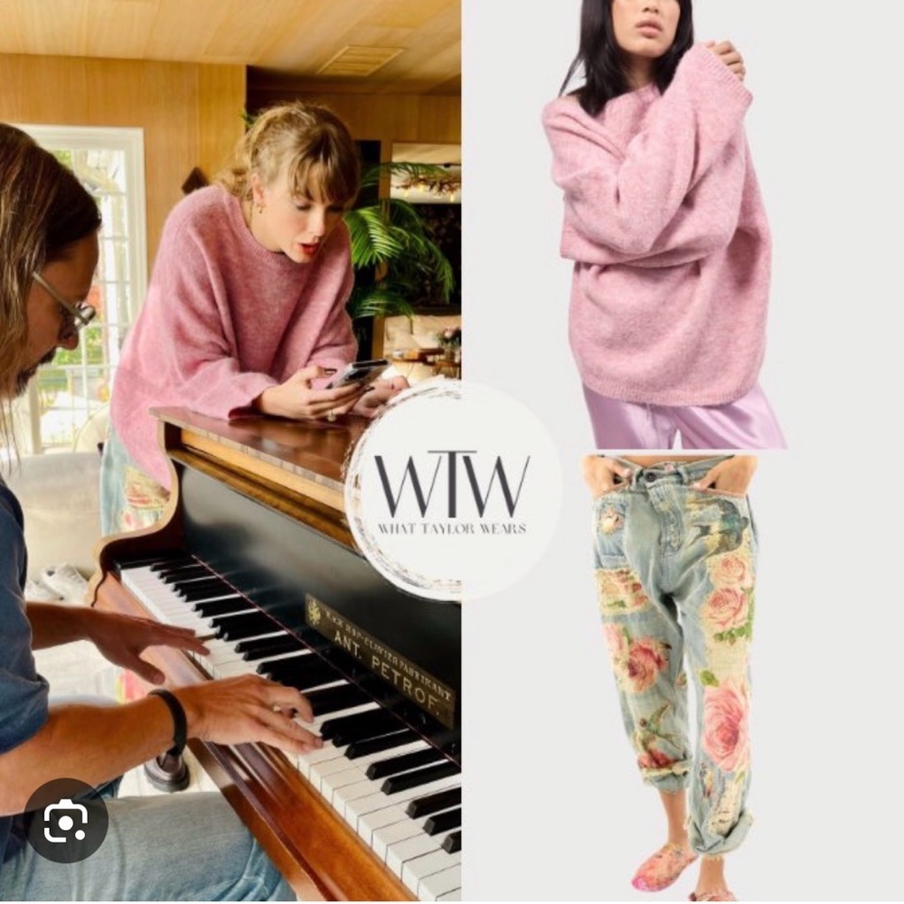 Vrg Grl Pink Marle Juni Jumper
